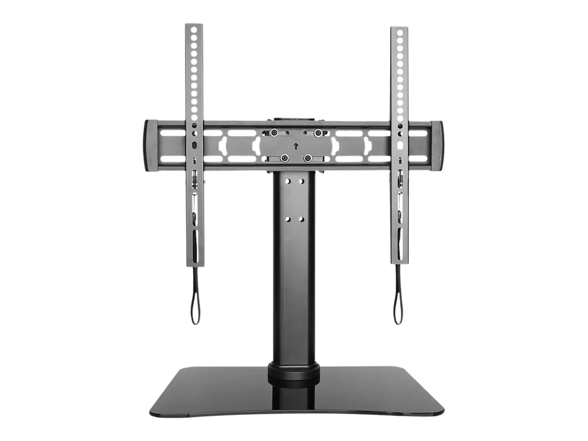 Neovo DTS-01 - Aufstellung - für LCD-Display - Metall, Temperglas - Schwarz - Bildschirmgröße: 81.3-165.1 cm (32"-65") - Montageschnittstelle: bis zu 400 x 400 mm - Schreibtisch-Ständer