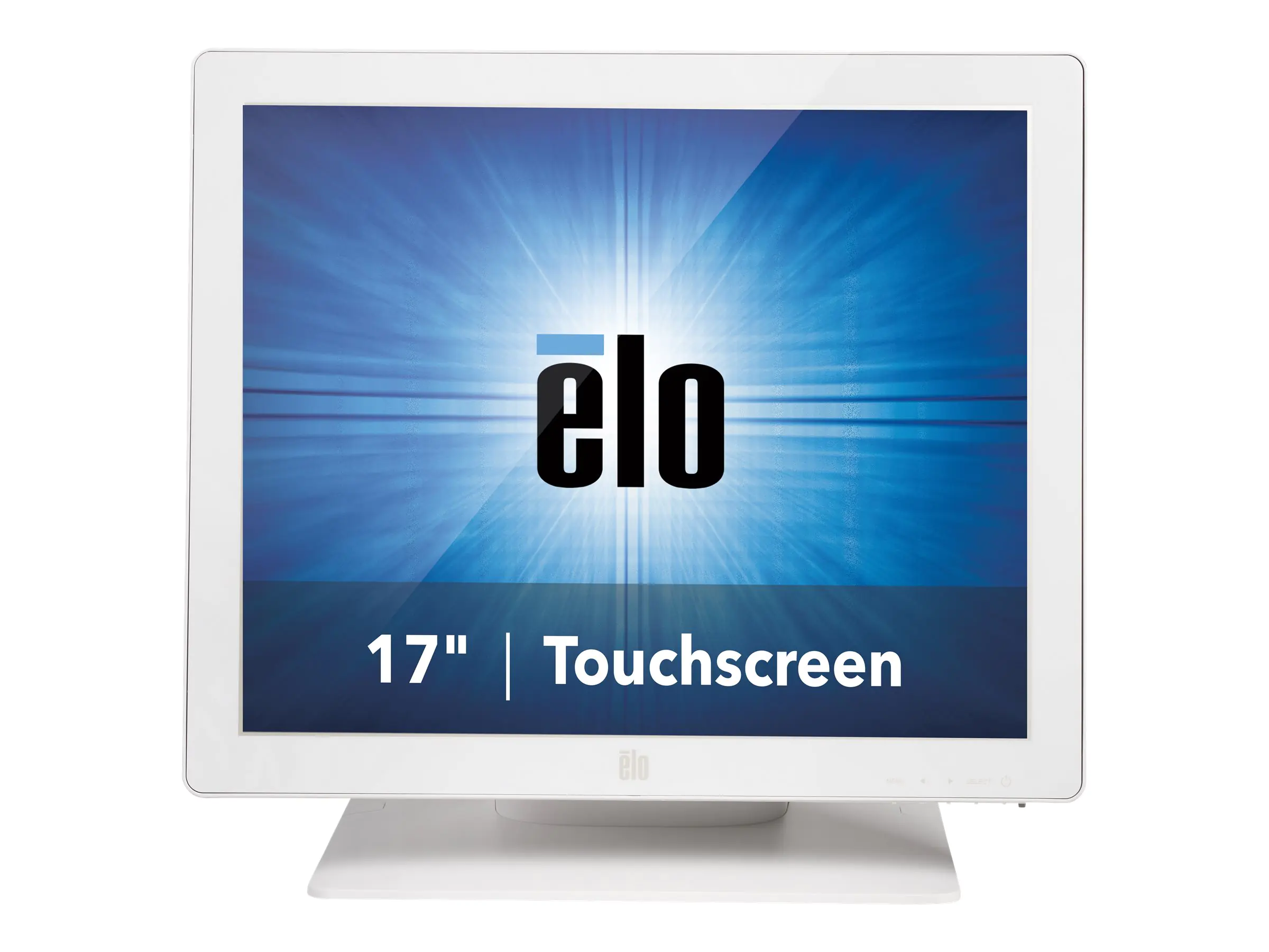 Elo 1723L - LED-Monitor - 43.2 cm (17") - Touchscreen - 1280 x 1024 @ 75 Hz - 250 cd/m² - 800:1 - 30 ms - DVI, VGA - Lautsprecher - weiß