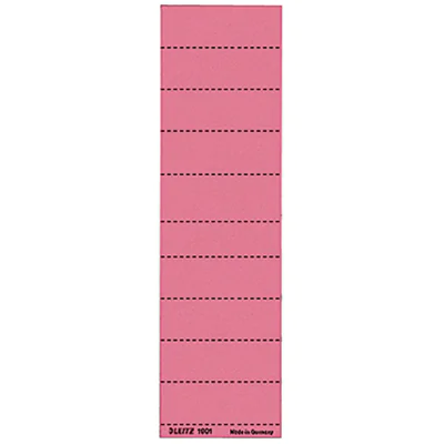 Leitz Beschriftungsschild 19010025 blanko 4zeilig rot 100 St./Pack. Leitz Beschriftungsschild 19010025 blanko 4zeilig rot 100 St./Pack.