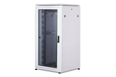 Digitus Unique DN-19 32U-8/8-1 - Schrank Netzwerkschrank - Hellgrau, RAL 7035 - 32U - 48.3 cm (19")