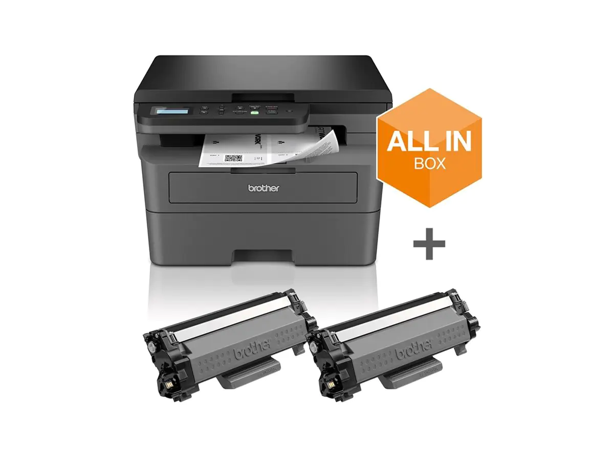 Brother DCP-L2627DWXL - Multifunktionsdrucker - s/w - Laser - Letter A (216 x 279 mm) DCPL2627DWXLRE1