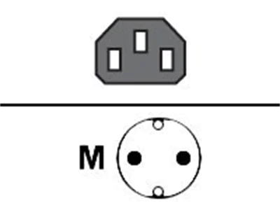 Lenovo - Stromkabel - power CEE 7/7 (M) zu power IEC 60320 C13 - Wechselstrom 250 V - 2.8 m - Europa - für ThinkSystem DE4000H Hybrid; SD630 V2; SR250 V2; SR650 V2; ST250 V2; ST50 V2; ST650 V2