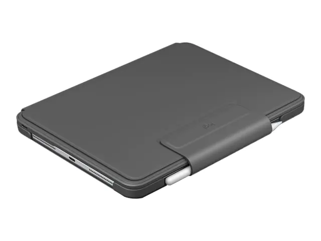 Logitech Slim Folio Pro - Tastatur und Foliohülle - hintergrundbeleuchtet - kabellos - Bluetooth LE - QWERTZ - Deutsch - für Apple 11-inch iPad Pro (1. Generation, 2. Generation)