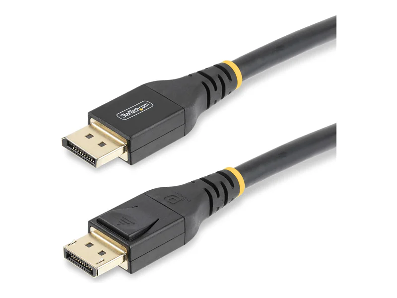 StarTech 50ft (15m) VESA-Certified Active DisplayPort 1.4 Cable, DP8K w/HBR3/HDR10/MST/DSC 1.2/HDCP 2.2, 8K 60Hz, 4K 120Hz Video - Active DP 1.4 Cable M/M (DP14A-15M-DP-CABLE) - DisplayPort-Kabel - DisplayPort (M) zu DisplayPort (M) - DisplayPort 1.4 - 15