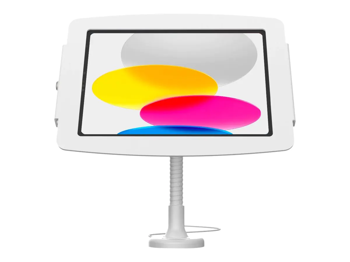 Compulocks iPad 10th-11th (A16) Gen Space Enclosure Flex Arm Mount White - Befestigungskit