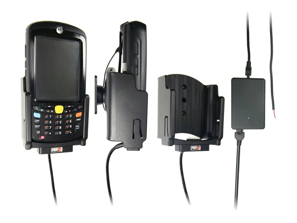 Brodit Active Holder with Tilt Swivel - Autohalterung für Handheld - für Zebra MC55, MC55A0, MC55A0-HC, MC65 Brodit Active Holder with Tilt Swivel - Autohalterung für Handheld - für Zebra MC55, MC55A0, MC55A0-HC, MC65