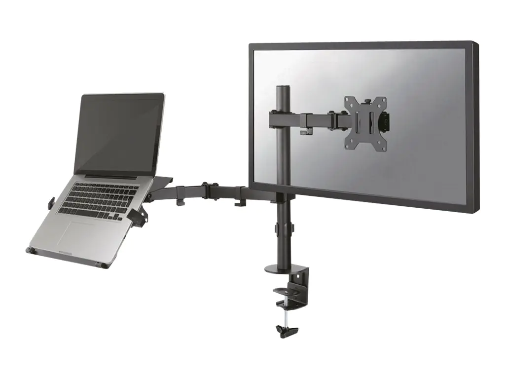 Neomounts FPMA-D550NOTEBOOK - Befestigungskit - Voll beweglich - für LCD-Display/Notebook - Schwarz - Bildschirmgröße: 25.4-81.3 cm (10"-32") - Klemmmontage, Tülle, Tischmontage Neomounts FPMA-D550NOTEBOOK - Befestigungskit - Voll beweglich - für LCD-Display/Notebook - Schwarz - Bildschirmgröße: 25.4-81.3 cm (10"-32") - Klemmmontage, Tülle, Tischmontage