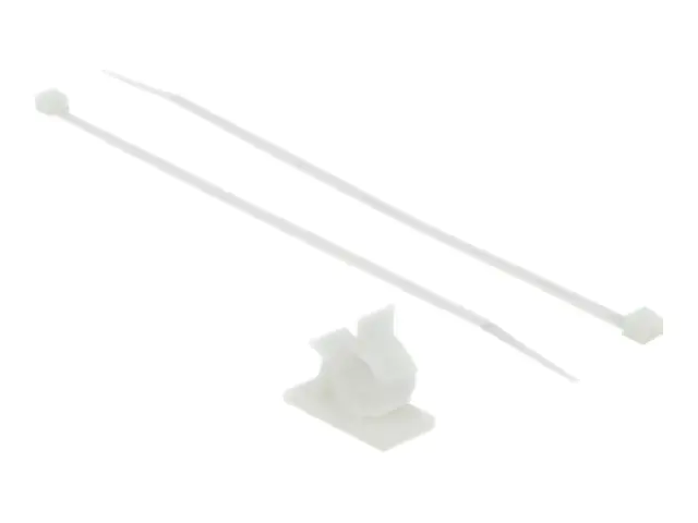 Delock Kabelbinder-Kit - Tisch montierbar