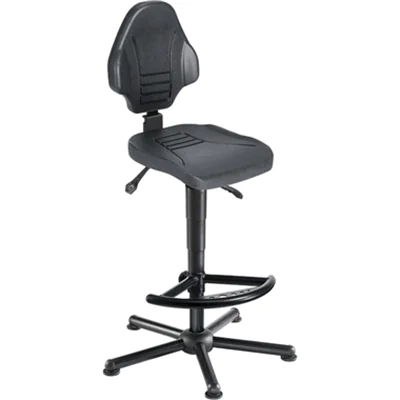 Mey Chair XXL Arbeitsdrehstuhl W13-25-H-PU-FS8 schwarz 01074