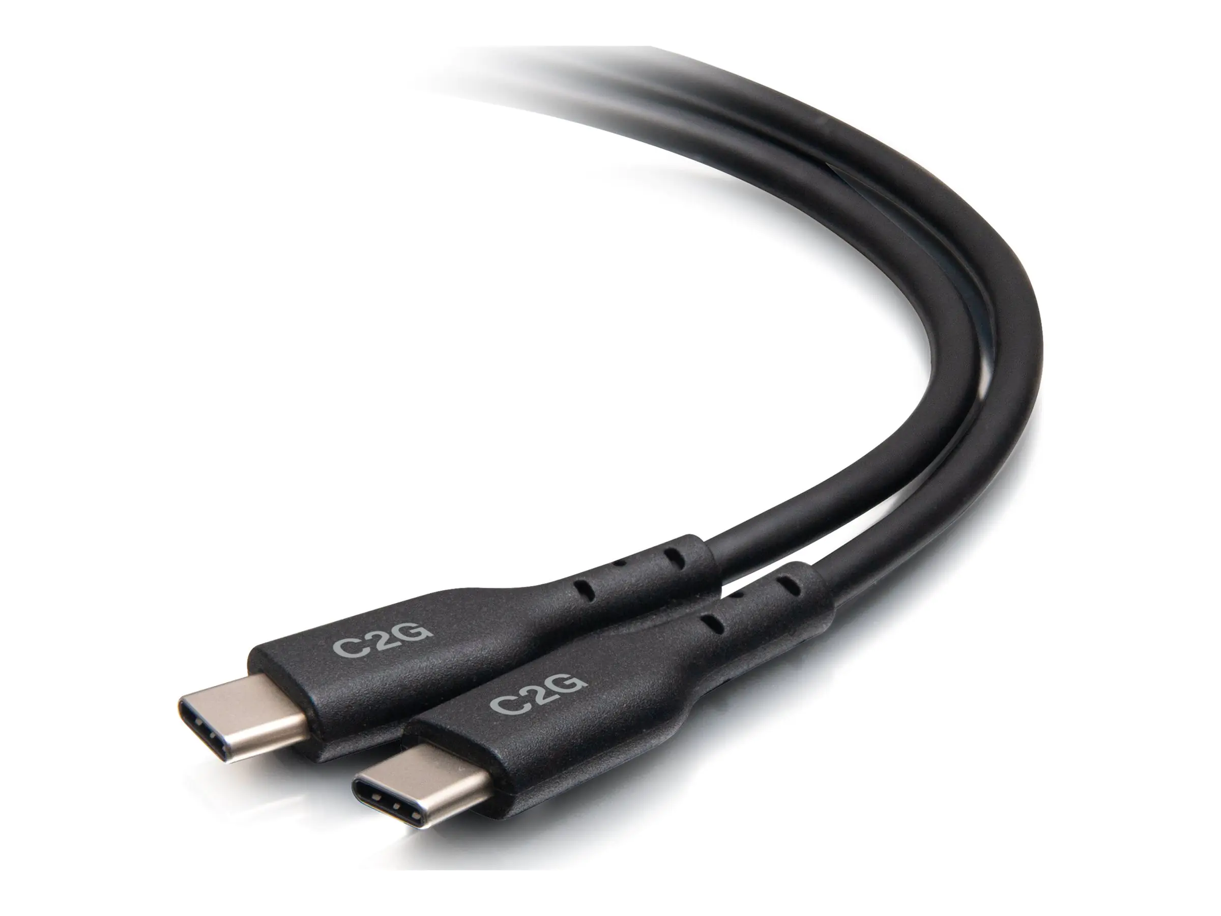 C2G 1.5ft (0.5m) USB-C Male to USB-C Male Cable (20V 5A)