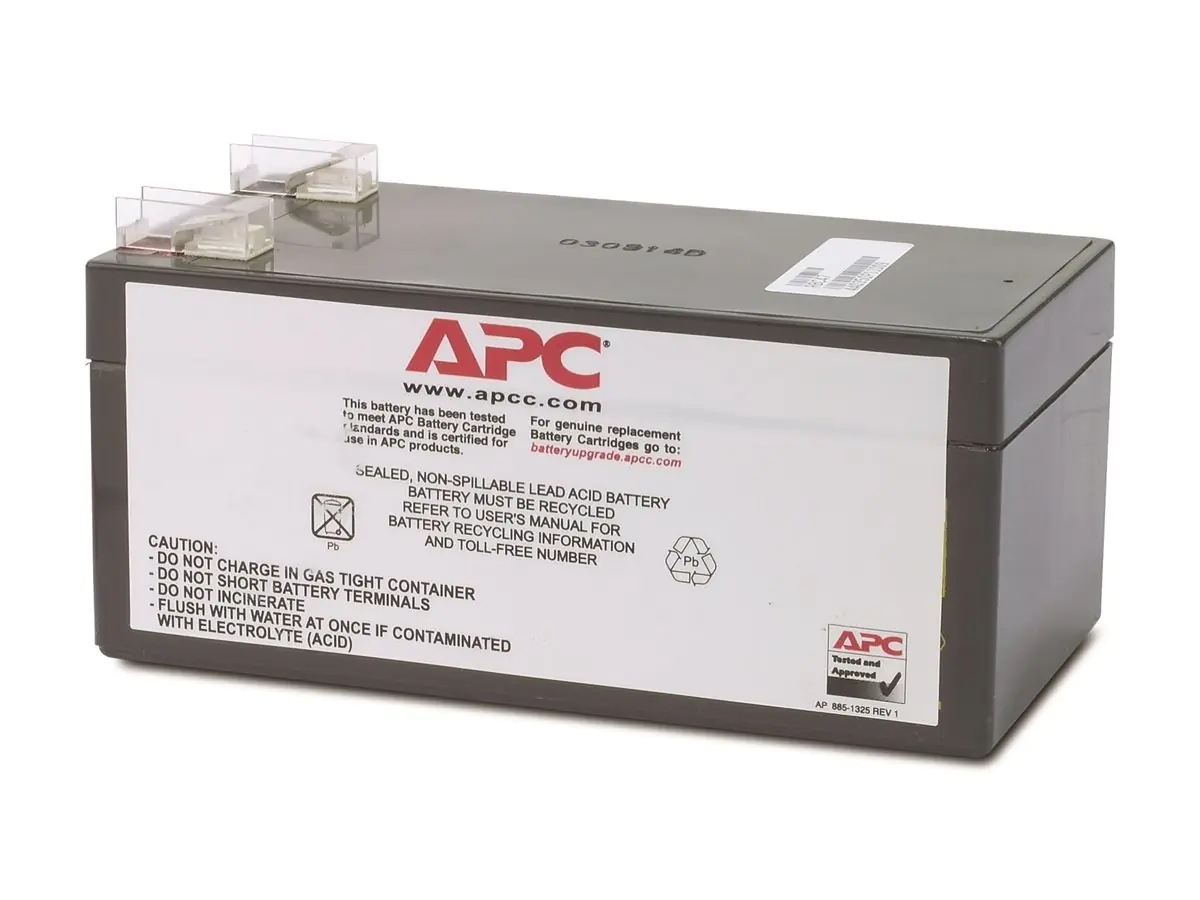 APC Replacement Battery Cartridge #47 - USV-Akku - 1 x Batterie - Bleisäure - 3200 mAh - Schwarz - für P/N: BE325, BE325-CN, BE325-FR, BE325-GR, BE325-IT, BE325-LM, BE325R, BE325R-CN, BE325-UK