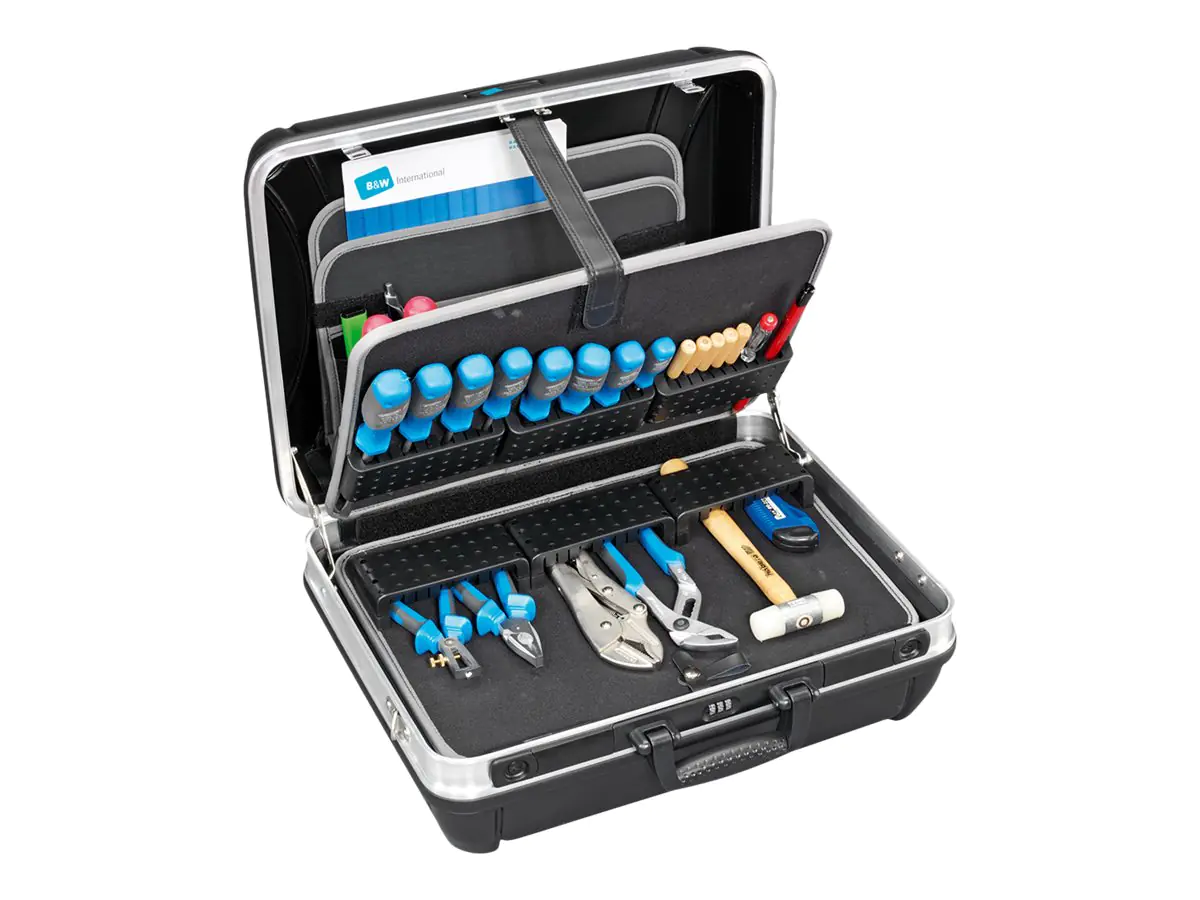 B&W TOOL.CASES shark - Tasche für Werkzeuge - Polyethylene hoher Dichte (PE-HD) - Schwarz
