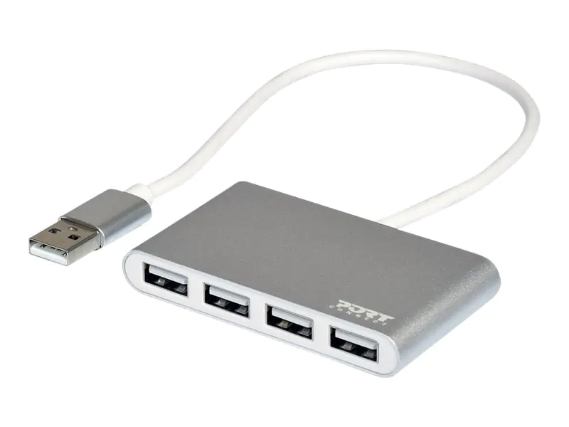 PORT Connect - Hub - 4 x USB 2.0 - Desktop