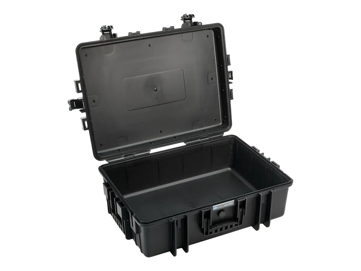 B&W outdoor.case type 6500 - Hartschalentasche - Polypropylen - Schwarz