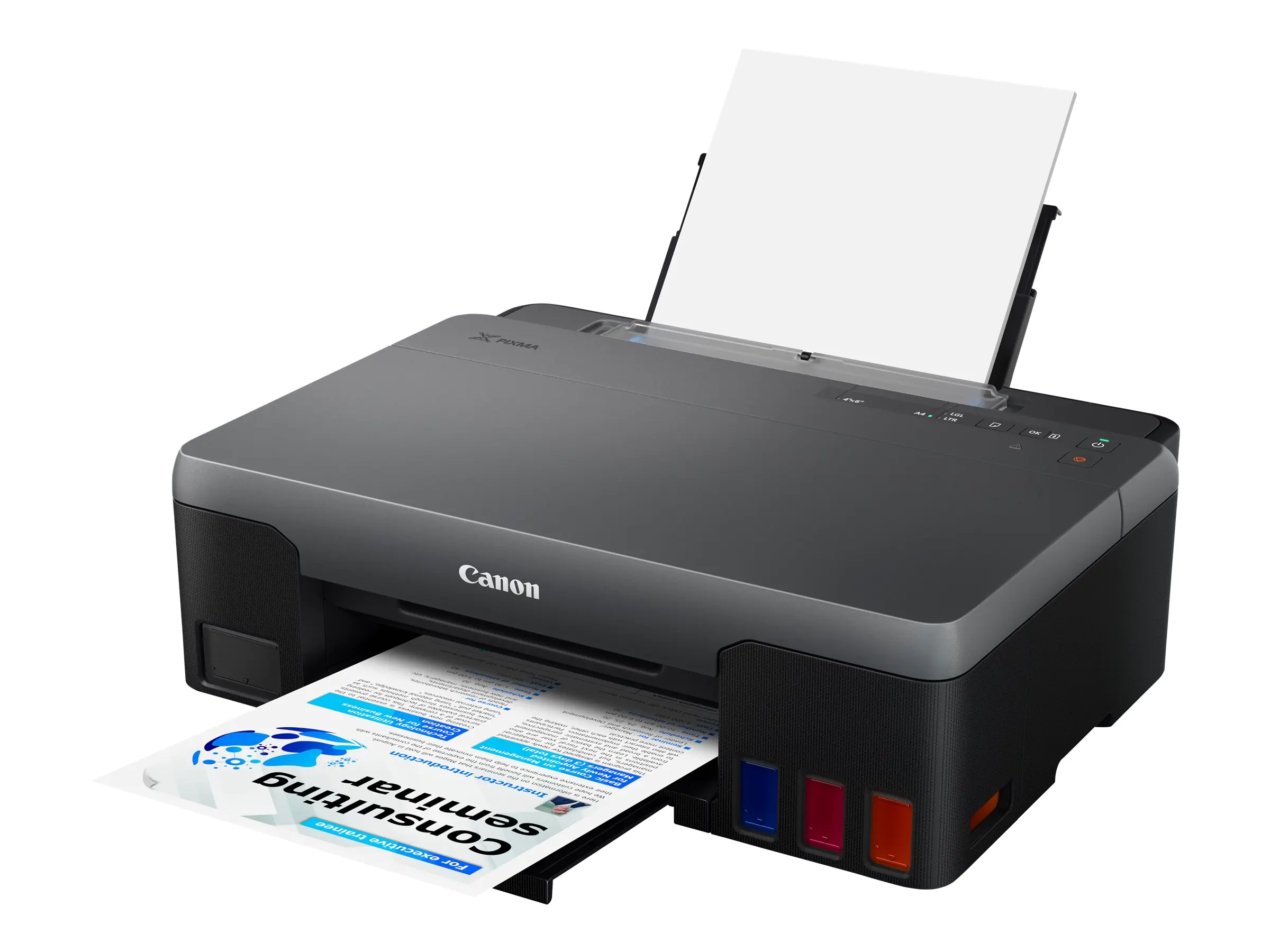Canon PIXMA G1520 - Drucker - Farbe - Tintenstrahl - nachfüllbar - A4/Legal - bis zu 9.1 ipm (einfarbig)/ bis zu 5 ipm (Farbe) - Kapazität: 100 Blätter - USB 2.0