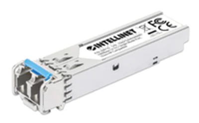 Intellinet - SFP (Mini-GBIC)-Transceiver-Modul (gleichwertig mit: HPE J4859A) - 1GbE - 1000Base-LX - LC Single-Modus - bis zu 10 km - 1310 nm