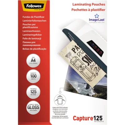 Fellowes Laminierfolie ImageLast 5307407 DIN A4 tr 100 St./Pack. Fellowes Laminierfolie ImageLast 5307407 DIN A4 tr 100 St./Pack.