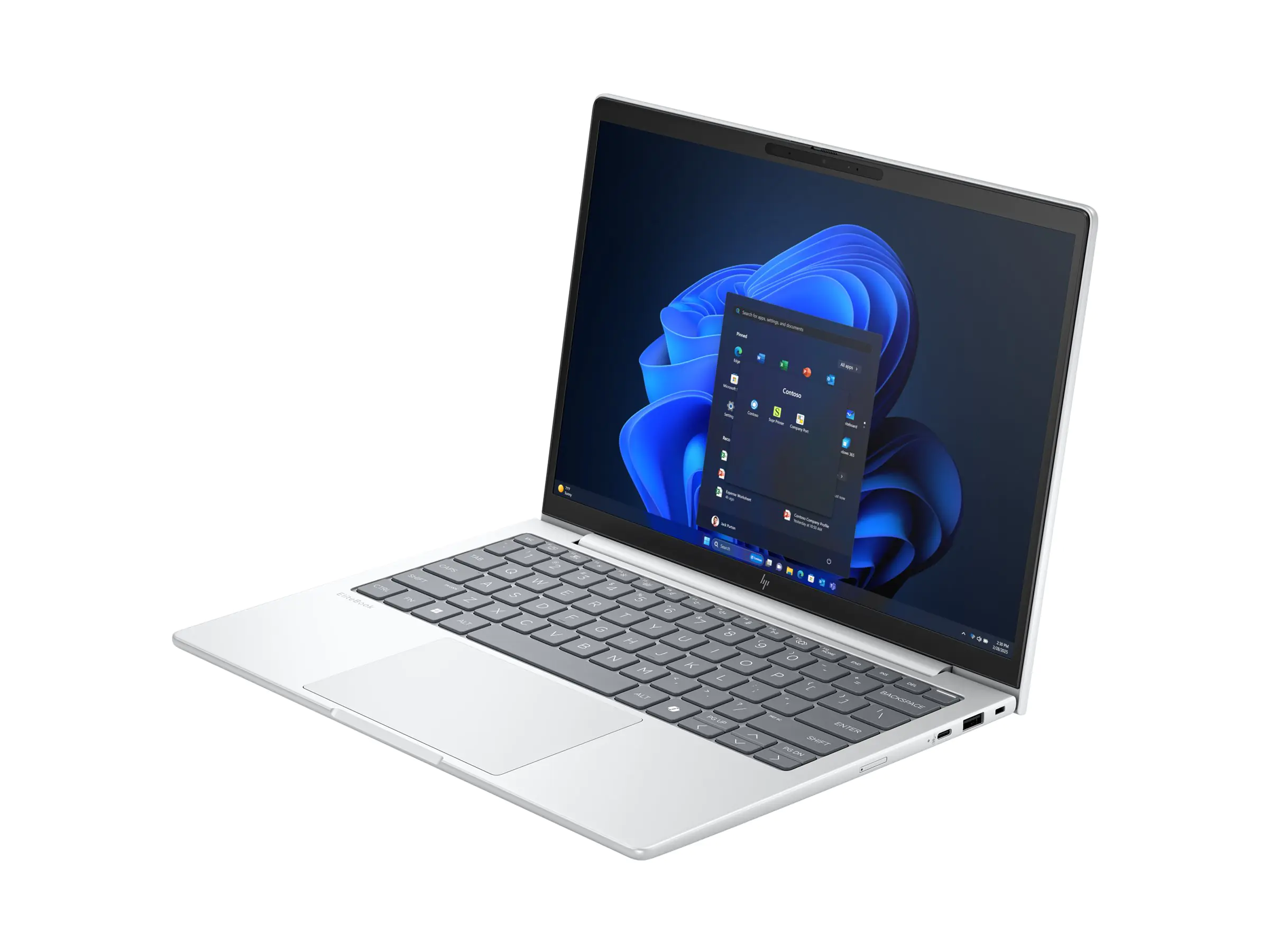 HP EliteBook 8 G1i Notebook - 174-Grad-Scharnierdesign - Intel Core Ultra 7 255U / 2 GHz - Win 11 Pro - Intel Graphics - 32 GB RAM - 1 TB SSD NVMe - 33.8 cm (13.3") AD3G7ET#ABD