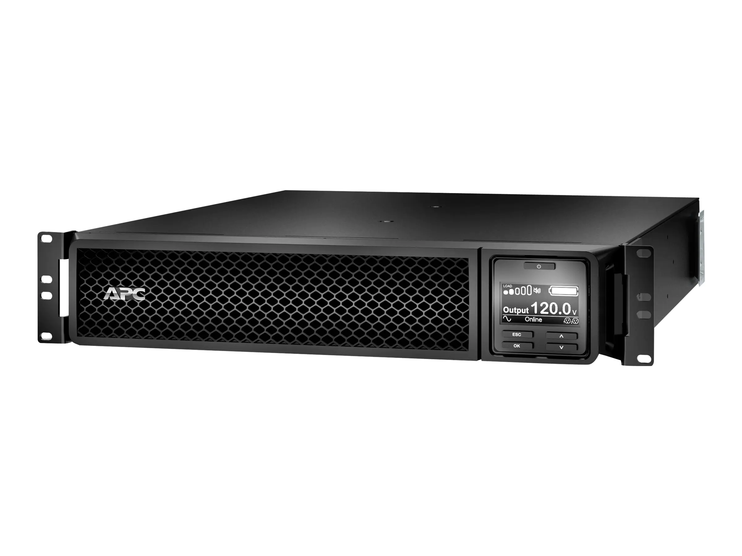 APC Smart-UPS SRT 3000VA RM Network Card - USV (Rack - einbaufähig) - Wechselstrom 120 V - 2700 Watt - 3000 VA - USB - Ausgangsanschlüsse: 9 - 2U - Schwarz - mit APC UPS Network Management Card AP9631 - für P/N: AR3003, AR3003SP, AR3006, AR3006SP, AR3103,