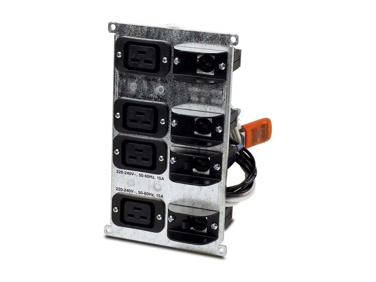 APC Steckdosenleiste - Ausgangsanschlüsse: 4 (IEC 60320 C19) SYPD8