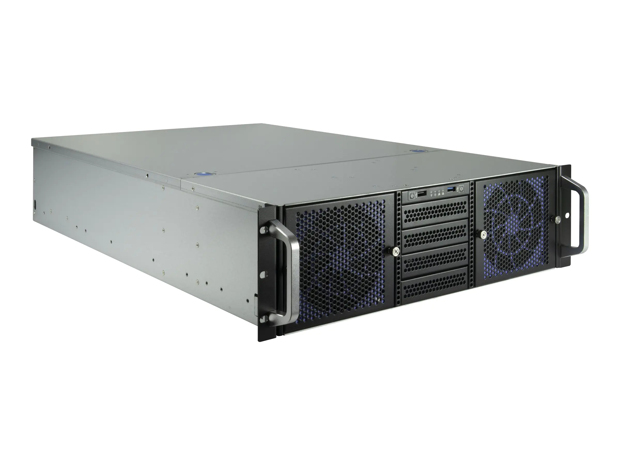 Inter-Tech IPC 3U-30765 - Rack-Montage - E-ATX - keine Spannungsversorgung (ATX)