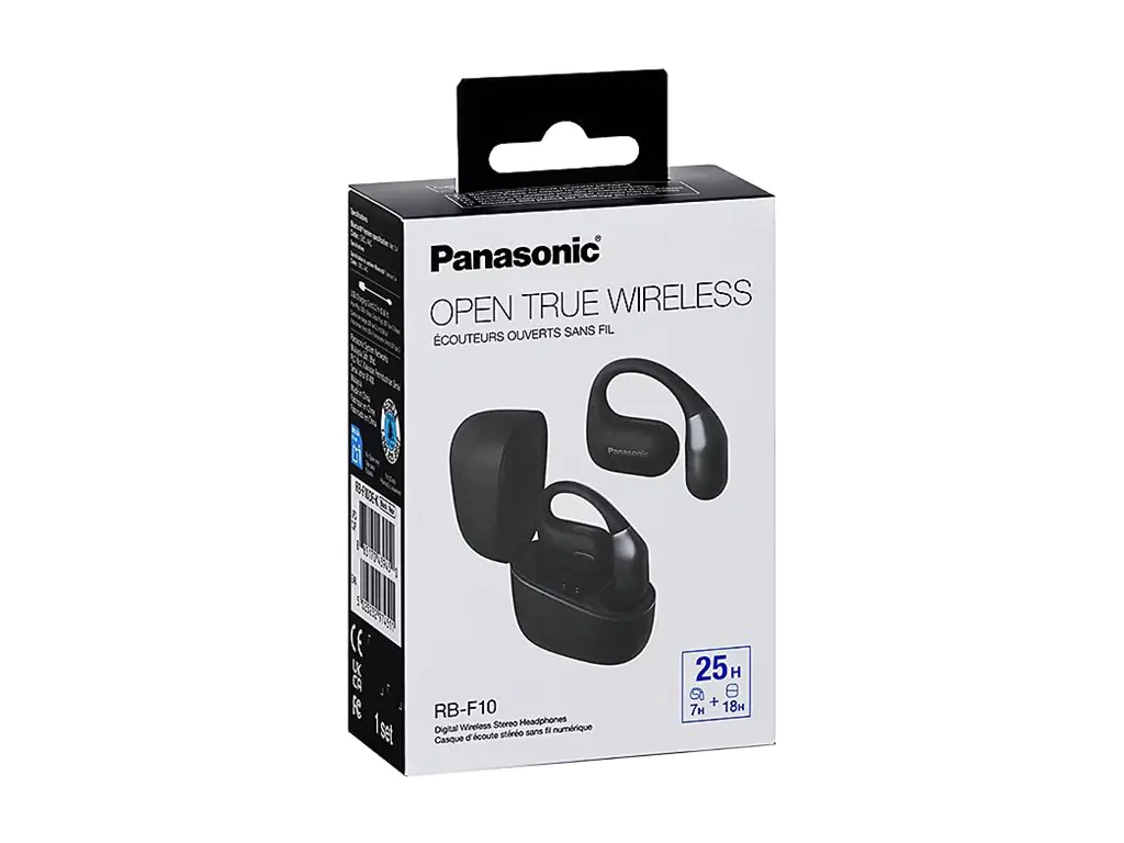 Panasonic RB-F10DE-K Bluetooth Open Ear Kopfhörer schwarz - Kopfhörer - CE