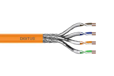 Digitus Professional - Bulkkabel - 500 m - SFTP - CAT 7a - IEEE 802.5/IEEE 802.3 - halogenfrei, robust - orange, RAL 2000