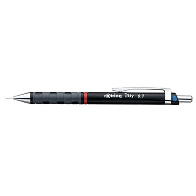 rotring Druckbleistift Tikky RD 1904696 0,7mm schwarz rotring Druckbleistift Tikky RD 1904696 0,7mm schwarz
