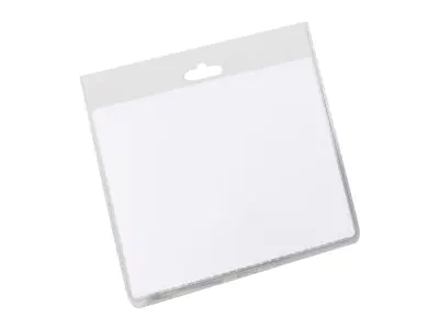 DURABLE Namensschild 813519 90x60mm Hartfolie tr 20 St./Pack.