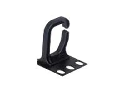 Conteg - Rack-Kabelführungsring - Schwarz, RAL 9005 - 48.3 cm (19")