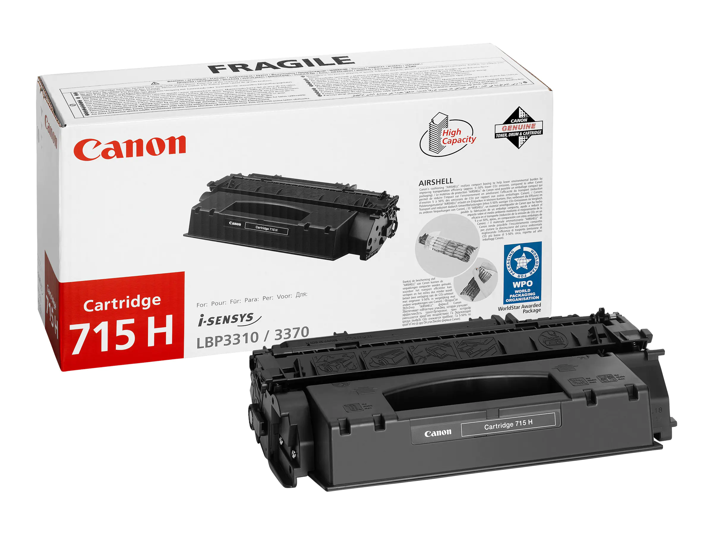 Canon 715H - Schwarz - original - Tonerpatrone 1976B002