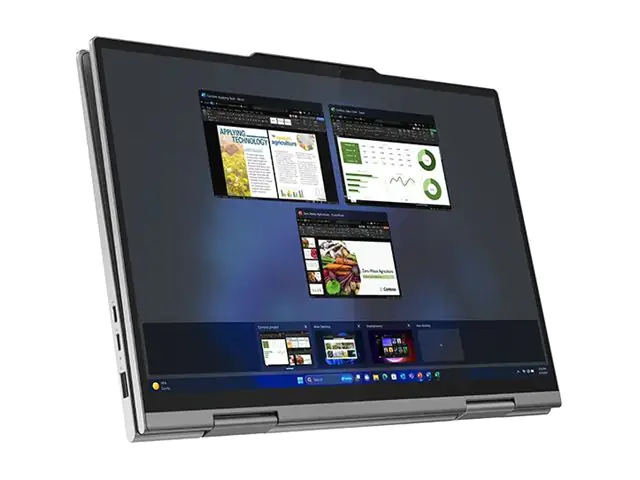 Lenovo ThinkPad X1 2-in-1 Gen 9 21KE - Flip-Design - Intel Core Ultra 5 125U / 1.3 GHz - Evo - Win 11 Pro - Intel Graphics - 16 GB RAM - 512 GB SSD TCG Opal Encryption 2, NVMe, Performance - 35.6 cm (14") IPS Touchscreen 1920 x 1200 - Wi-Fi 6E, Bluet