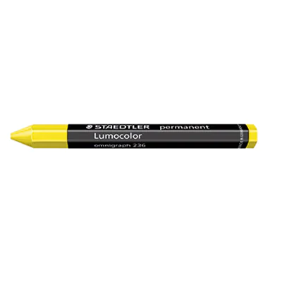 STAEDTLER Signierkreide Lumocolor permanent omnigraph 236-1 gelb STAEDTLER Signierkreide Lumocolor permanent omnigraph 236-1 gelb