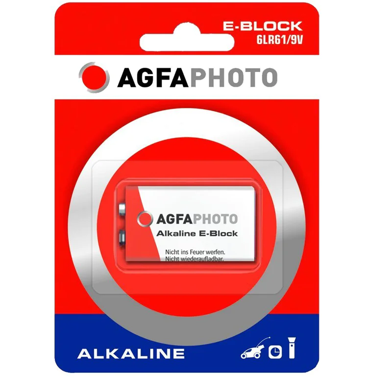 AgfaPhoto Batterie 6LR61 - Alkalisch 70103