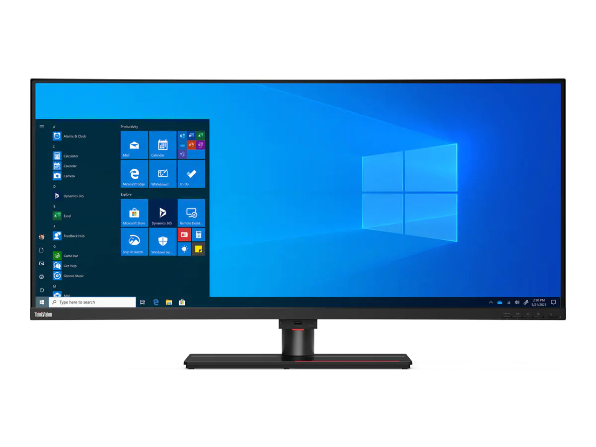 Lenovo ThinkVision P40w-20 - LED-Monitor - gebogen - 101.6 cm (40") 62C1GAT6EU