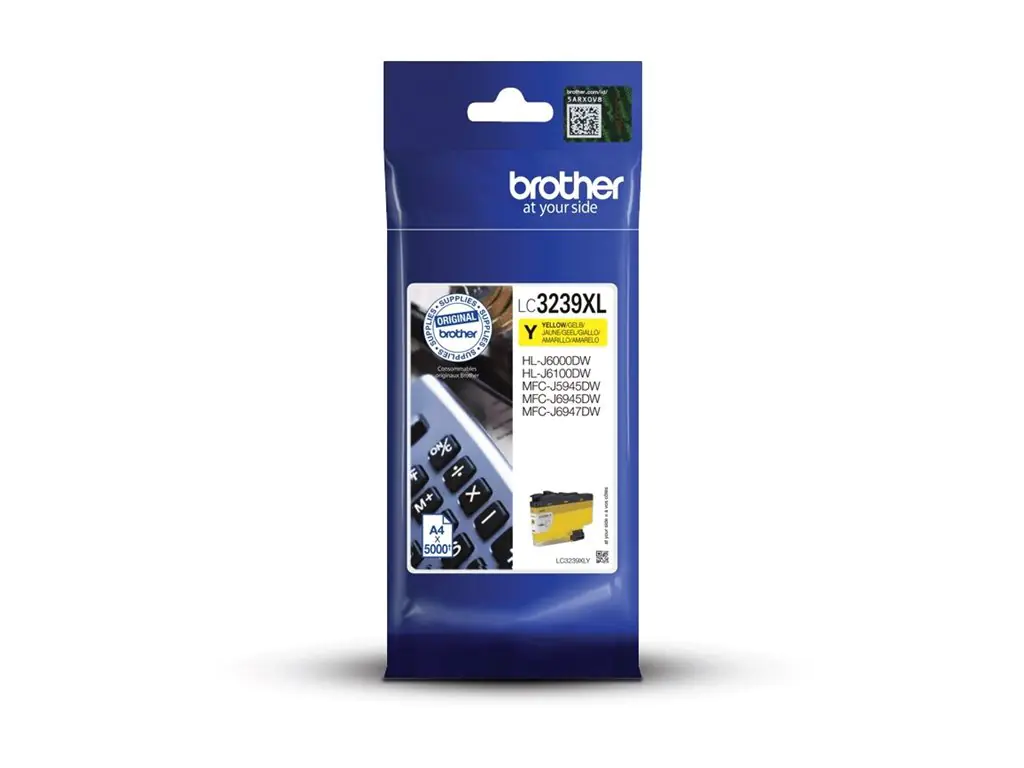 Brother LC3239XLY - Hohe Ergiebigkeit - Gelb - Original - Tintenpatrone - für Brother HL-J6000DW, HL-J6100DW, MFC-J5945DW, MFC-J6945DW, MFC-J6947DW