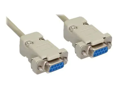 InLine - Nullmodemkabel - DB-9 (W) zu DB-9 (W) - 2 m
