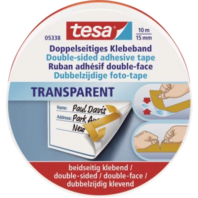 tesa Bastelband 05338-00000 15mm 10m beidseitig klebend Metalldose tesa Bastelband 05338-00000 15mm 10m beidseitig klebend Metalldose
