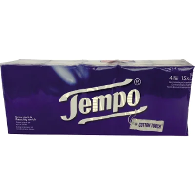 Tempo Taschentücher 144363 15x10 St./Pack. Tempo Taschentücher 144363 15x10 St./Pack.
