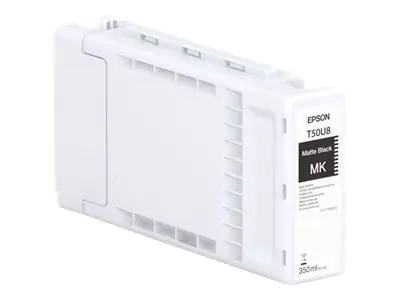 Epson T50U8 - 350 ml - mattschwarz - original - Tintenpatrone - für SureColor SC-T3700D, SC-T3700DE, SC-T3700E, SC-T5700D, SC-T7700D, T5700DM, T7700DM
