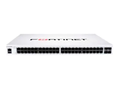 Fortinet FortiSwitch 148F-FPOE - Switch - managed - 48 x 10/100/1000 (PoE+) FS-148F-FPOE-EU