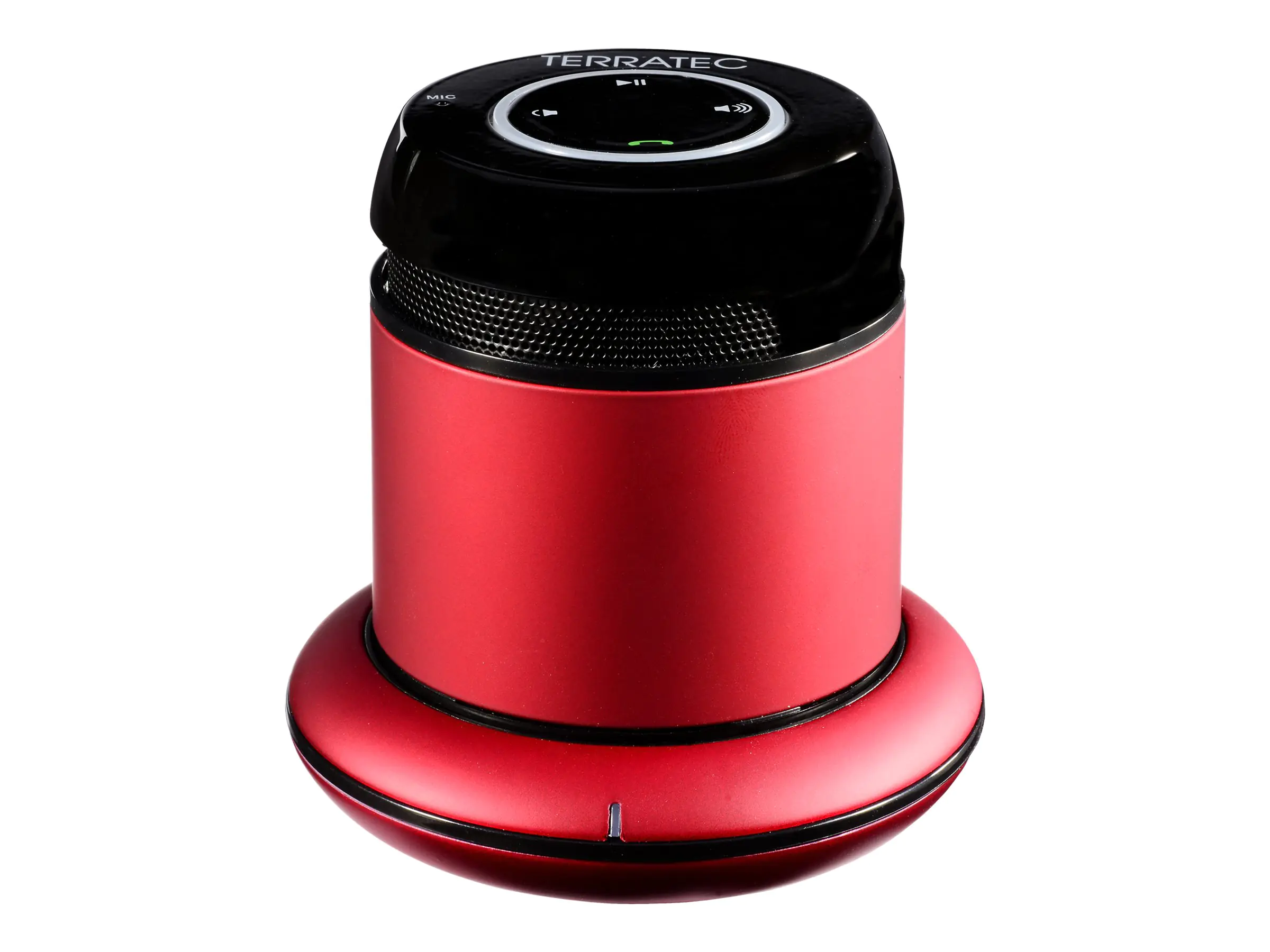 TerraTec CONCERT BT MOBILE - Lautsprecher - tragbar - kabellos - Bluetooth - 2 Watt - Rot