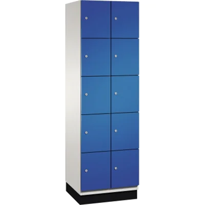 C+P Fächerschrank 4510420S10012 Sockel 10Fächer B600mm lgr/ebl