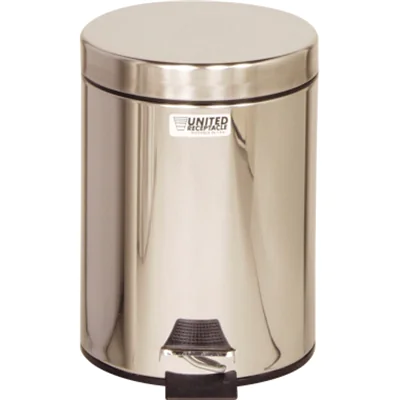 Rubbermaid Tretabfalleimer FGMST15SSPL 5,6l edelstahl Rubbermaid Tretabfalleimer FGMST15SSPL 5,6l edelstahl