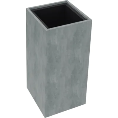 Pflanzgefäß 1er hoch B380xT380H800mm Beton Pflanzgefäß 1er hoch B380xT380H800mm Beton