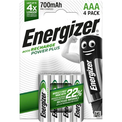 Energizer Akku Recharge PowerPlus E300626600 AAA/HR3 4 St./Pack.