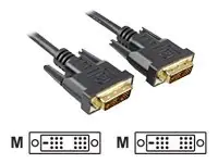 Sharkoon - DVI-Kabel - Single Link - DVI-D (M) zu DVI-D (M) - 3 m