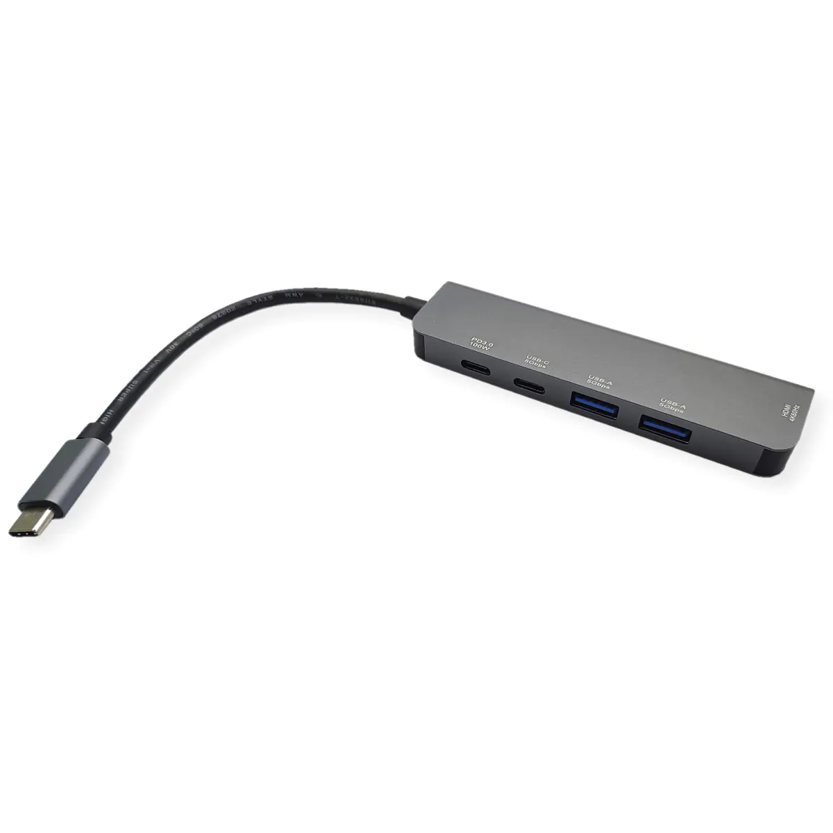 VALUE USB-C Dock HDMI+2xUSB A+ 1x C++ 1xC PD 4K60 - Digital/Daten