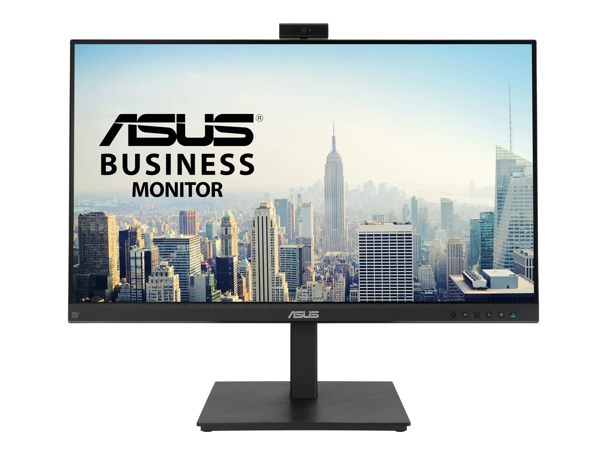 ASUS BE279QSK - LED-Monitor - 68.6 cm (27") - 1920 x 1080 Full HD (1080p) @ 60 Hz - IPS - 250 cd/m² - 1000:1 - 5 ms - HDMI, VGA, DisplayPort - Lautsprecher - Schwarz