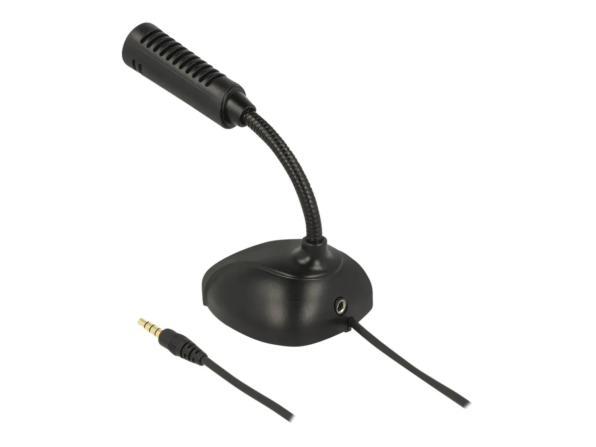 DeLOCK - Mikrofon - Schwarz